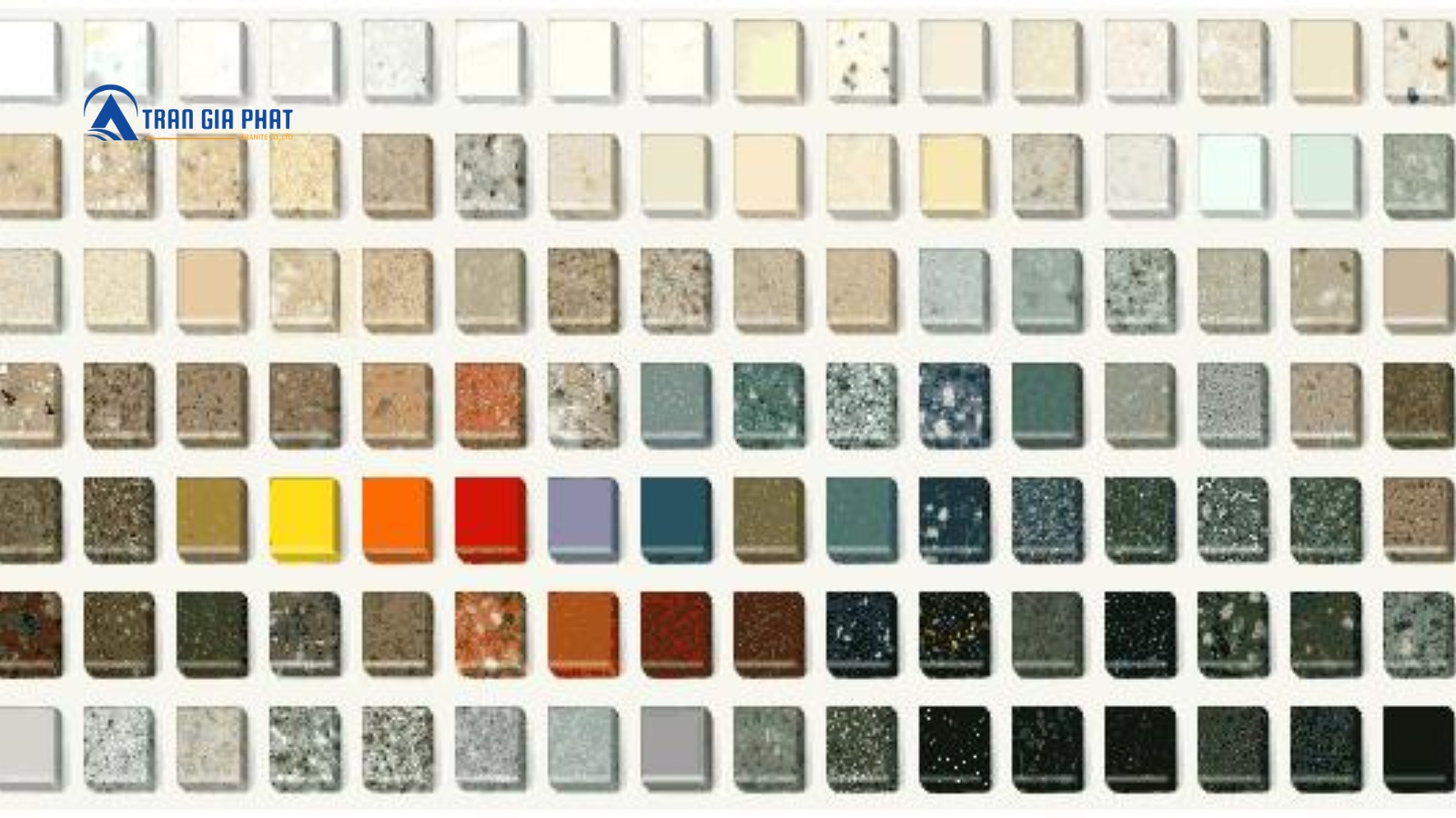 Đá Solid Surface với đa dạng màu sắc