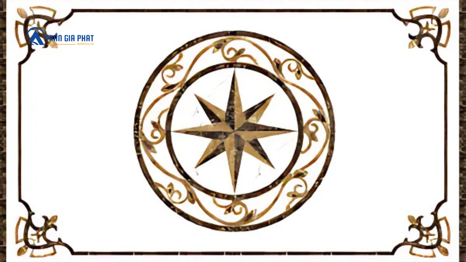 Hoa văn màu vàng đất