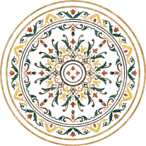 Đá Hoa Văn Tròn Cao Cấp C001