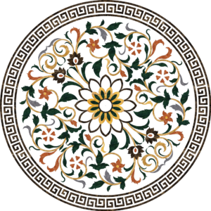 Đá Hoa Văn Tròn Cao Cấp C004