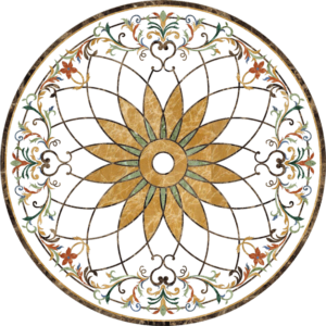 Đá Hoa Văn Tròn Cao Cấp C005