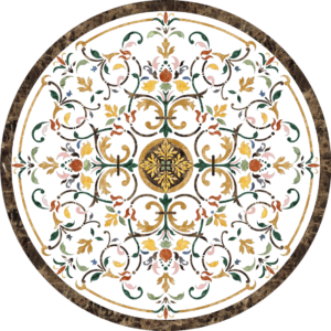 Đá Hoa Văn Tròn Cao Cấp C009