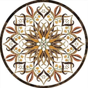 Đá Hoa Văn Tròn Cao Cấp S011