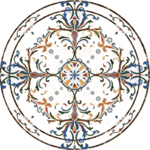 Đá Hoa Văn Tròn Cao Cấp S012