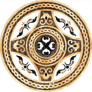 Đá Hoa Văn Tròn Cao Cấp S013