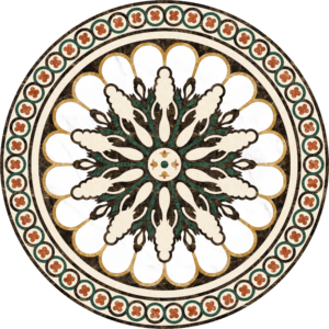 Đá Hoa Văn Tròn Cao Cấp S015