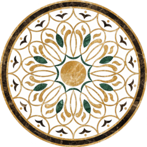 Đá Hoa Văn Tròn Cao Cấp S019