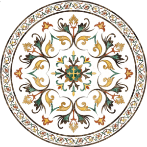 Đá Hoa Văn Tròn Cao Cấp S020