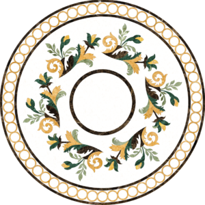 Đá Hoa Văn Tròn Cao Cấp S021