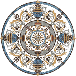 Đá Hoa Văn Tròn Cao Cấp S026