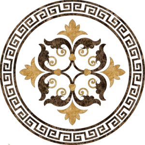 Đá Hoa Văn Tròn Hiện Đại S051