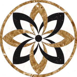 Đá Hoa Văn Tròn Hiện Đại S056