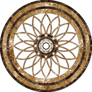 Đá Hoa Văn Tròn Hiện Đại S059