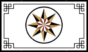 Đá Hoa Văn Chữ Nhật Hiện Đại R038