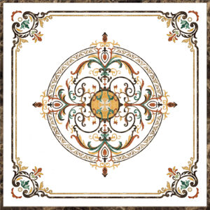 Đá Hoa Văn Vuông Cổ Điển S029