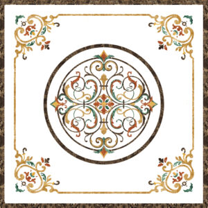 Đá Hoa Văn Vuông Cổ Điển S031