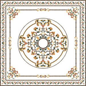 Đá Hoa Văn Vuông Cổ Điển S035