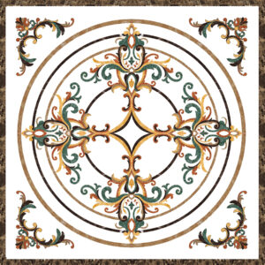 Đá Hoa Văn Vuông Cổ Điển S041