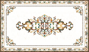 Đá Hoa Văn Chữ Nhật Cổ Điển R030