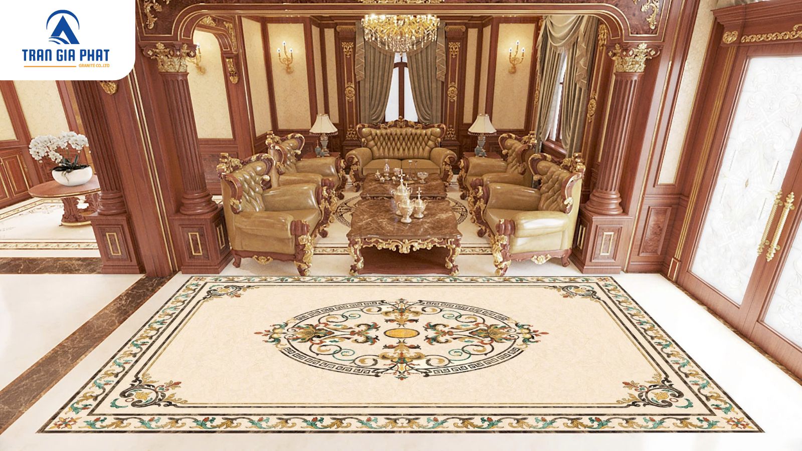 Hoa văn họa tiết hình vuông