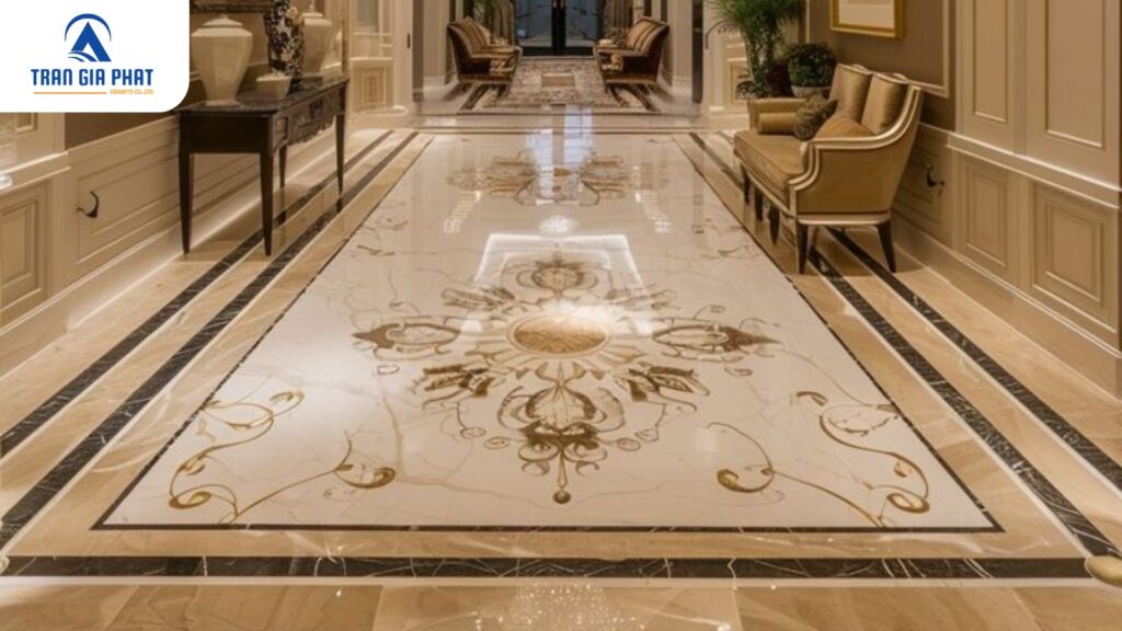 Mẫu hoa văn đá hoa cương