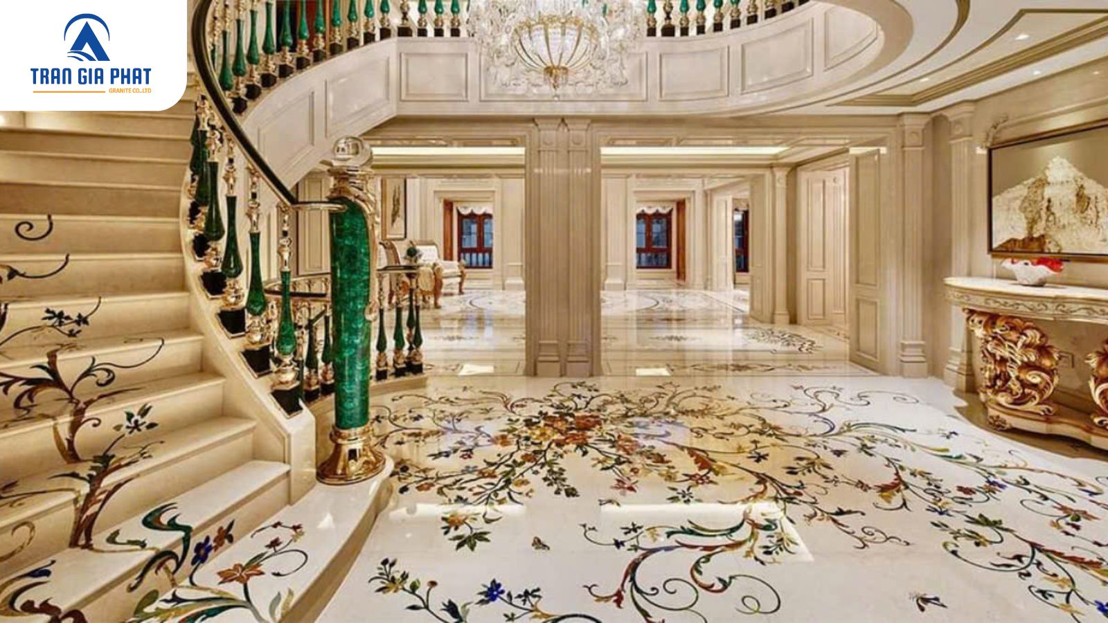 Mẫu hoa văn đá thiên nhiên