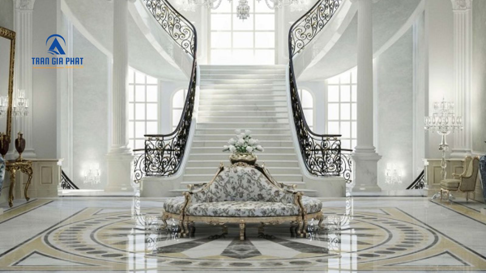 Mẫu hoa văn đá granite tự nhiên cao cấp