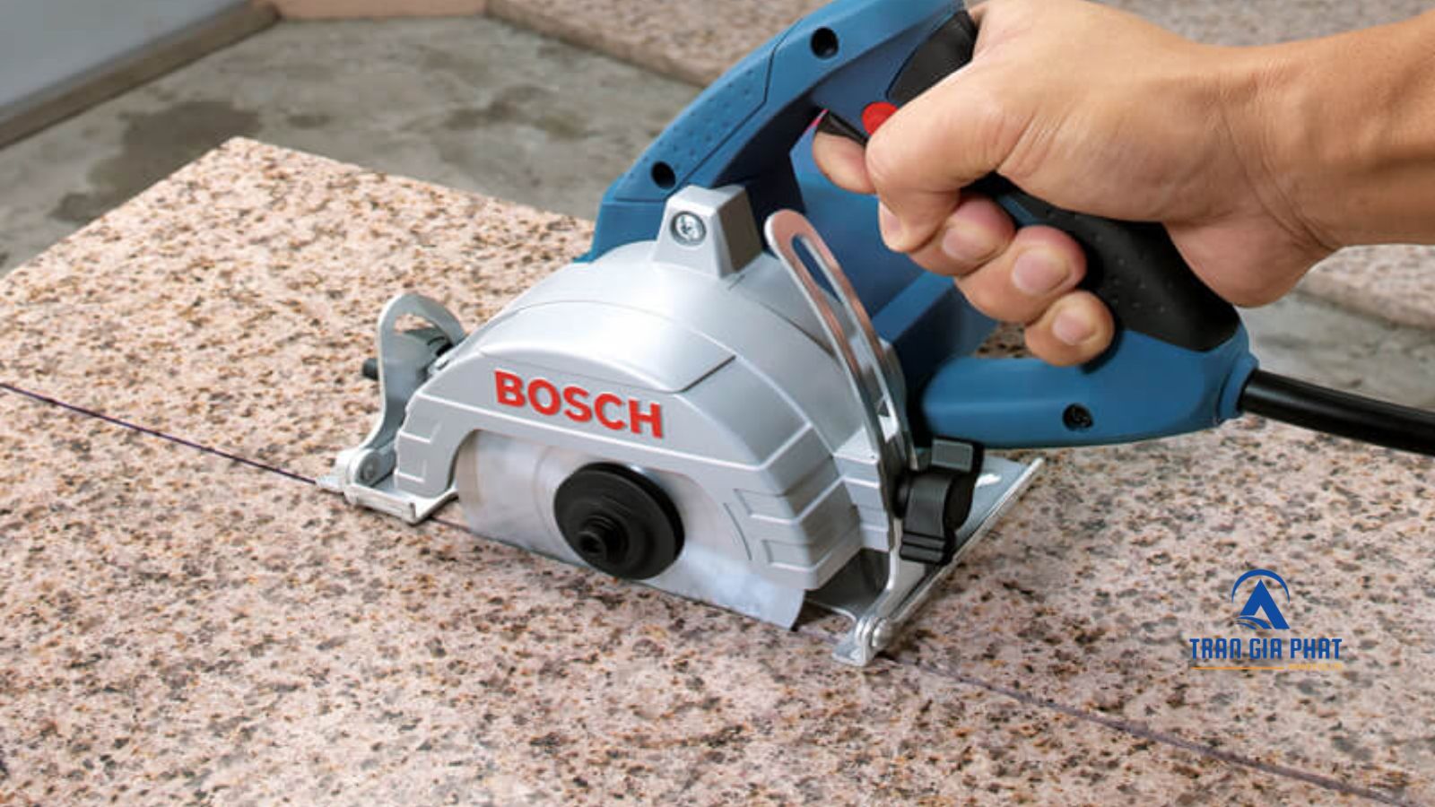 Máy cắt đá hoa cương cầm tay
