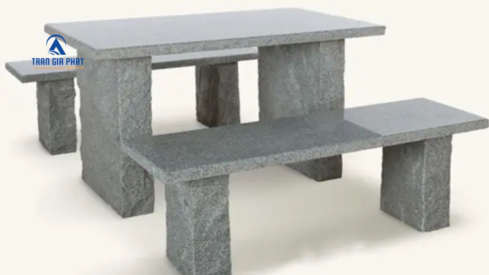 Bàn ghế đá hoa cương tự nhiên
