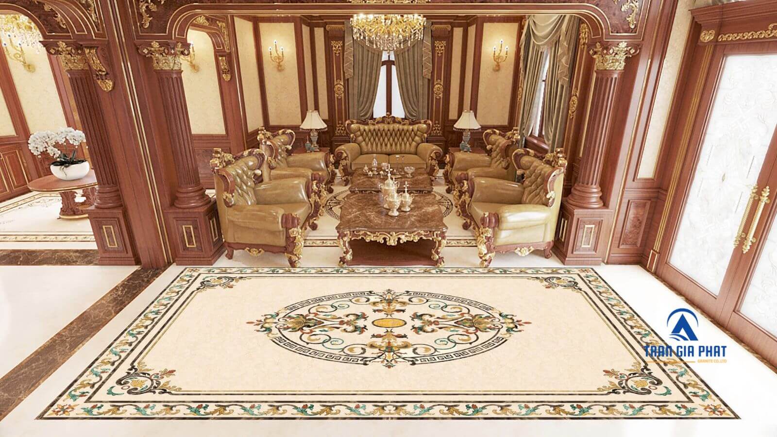 Đá hoa văn Trần Gia Phát