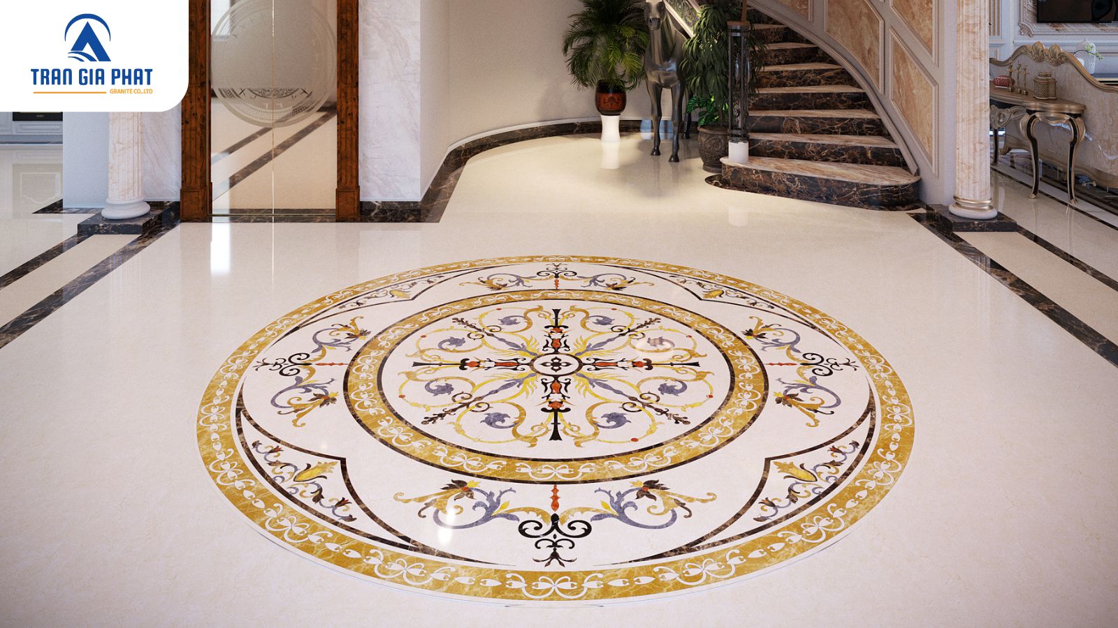 Báo giá đá hoa cương hình tròn