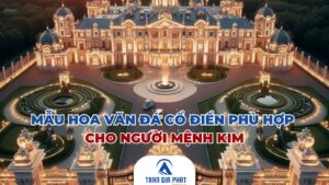 Mẫu hoa văn đá cổ điển cho Mệnh Kim