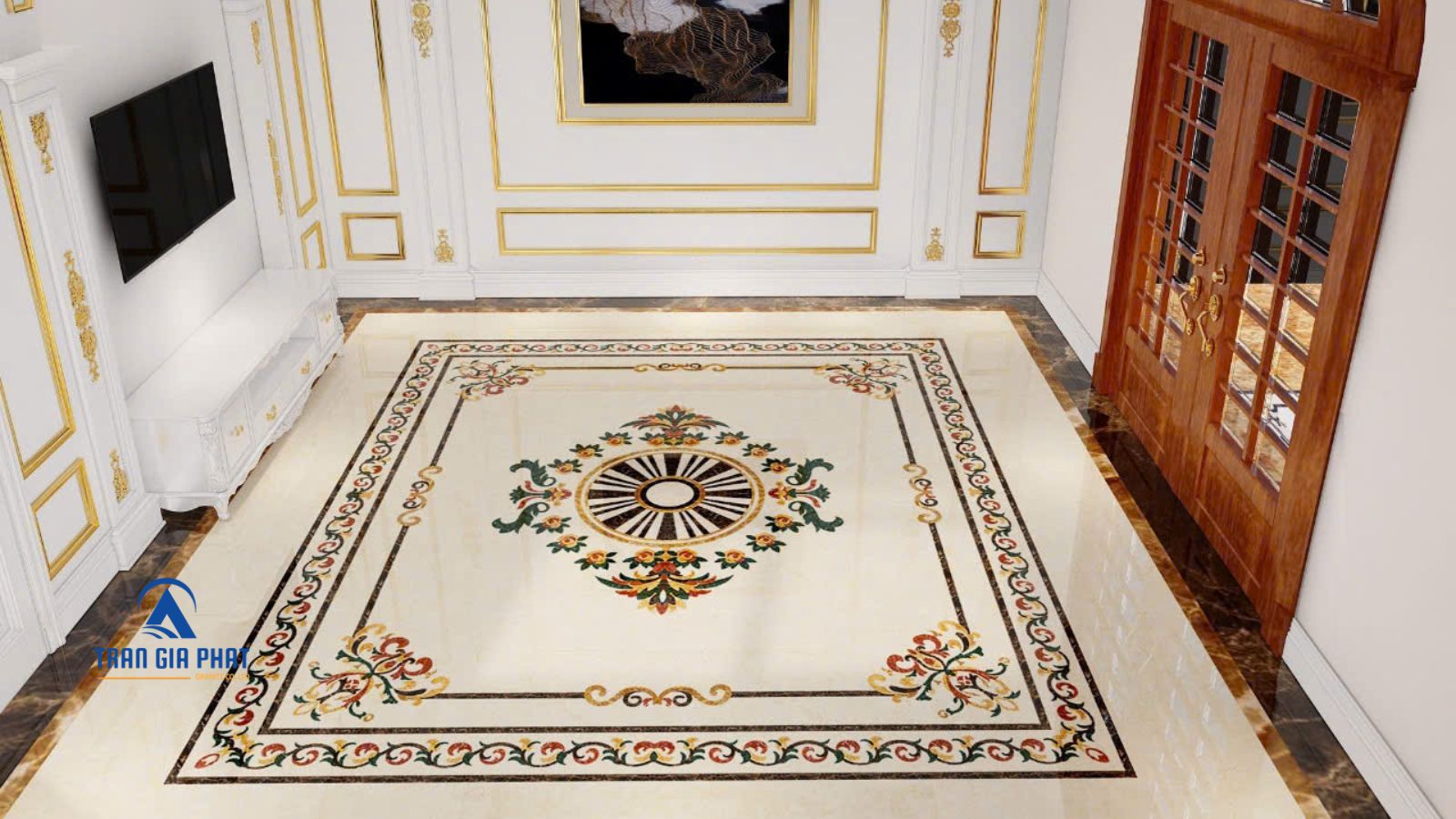 Mẫu Thiết Kế Đá Hoa Văn Lát Nền