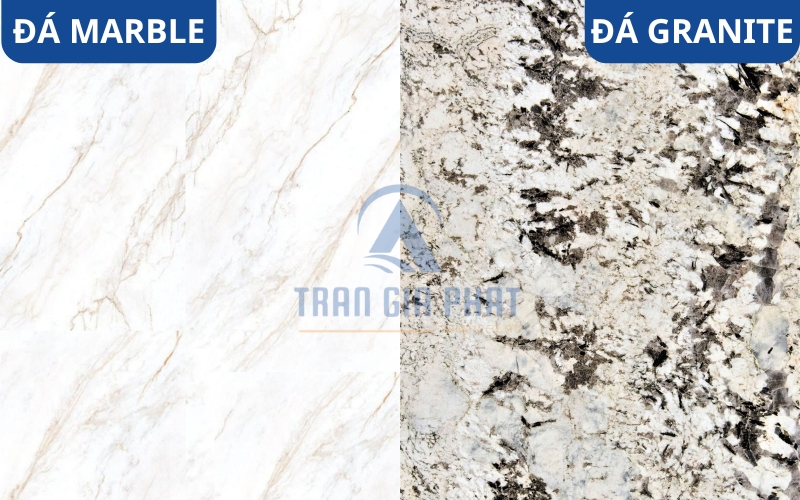 Đá marble và đá granite