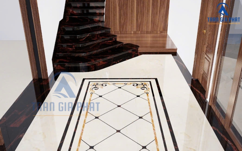 Đá Marble ứng dụng thi công đá hoa văn