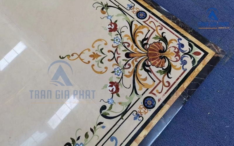 Đá Marble ứng dụng thi công đá hoa văn CNC