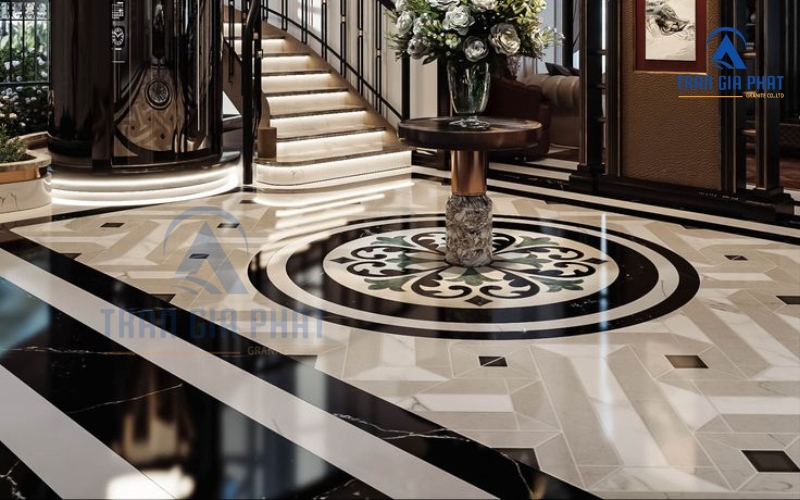 Đá Marble đen: hành Thủy – hợp mệnh Thủy, Mộc.