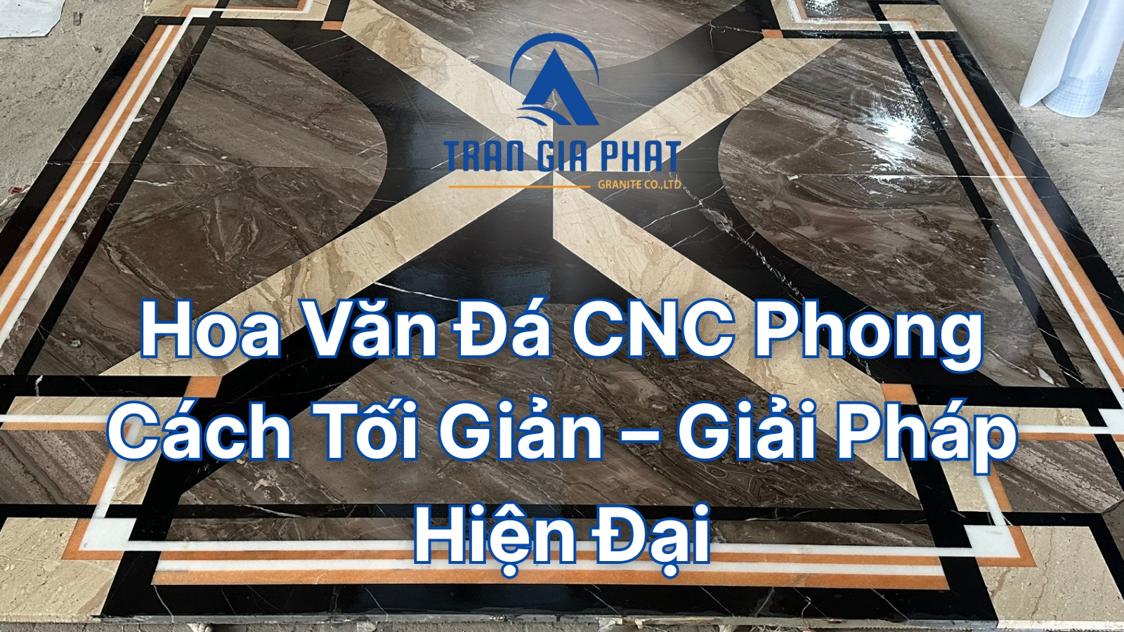 Hoa Văn Đá CNC Phong Cách Tối Giản